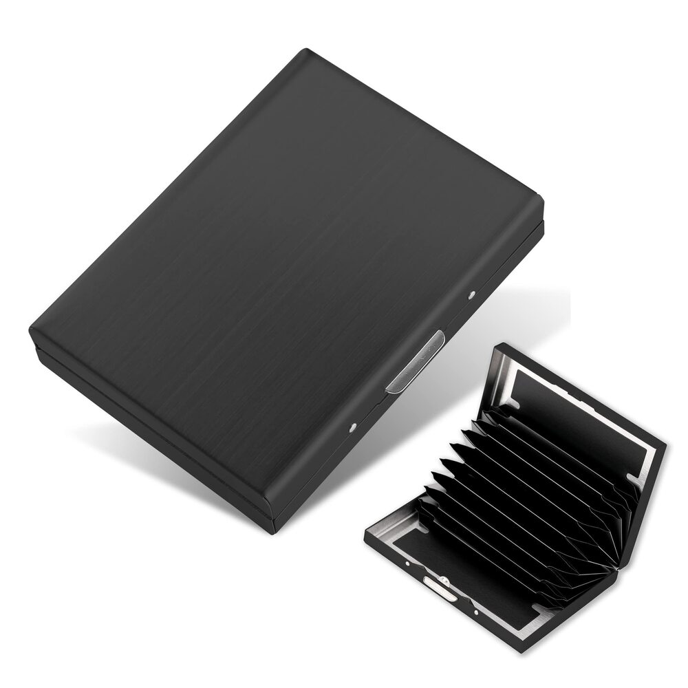 8587 RFID Credit Card Holder Slim Credit Card Wallet Metal Credit Card